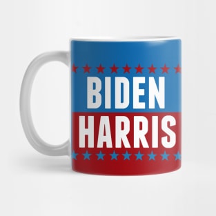 Biden Harris Blue Red Stars Mug